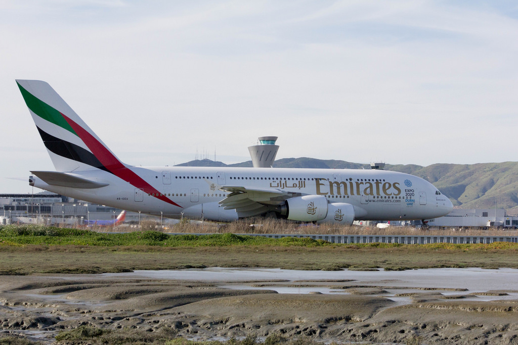 Photo of Emirates Airlines A6-EEU, Airbus A380-800