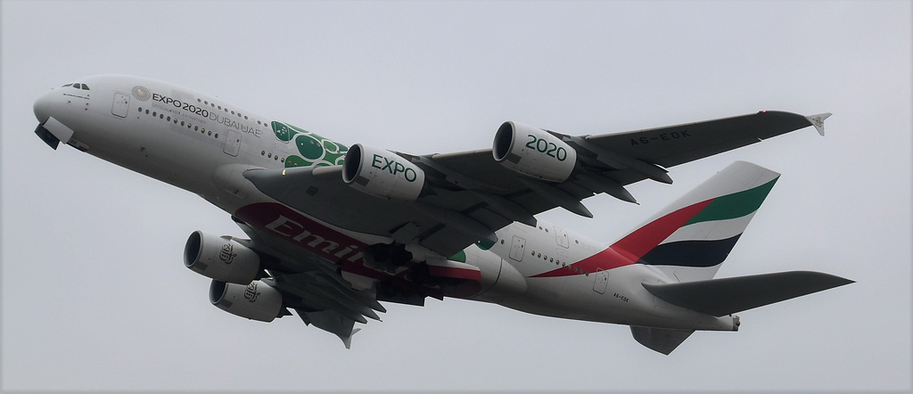 Photo of Emirates Airlines A6-EOK, Airbus A380-800