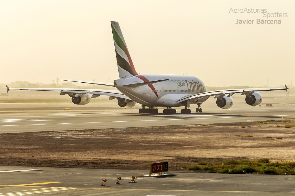 Photo of Emirates Airlines A6-EOY, Airbus A380-800