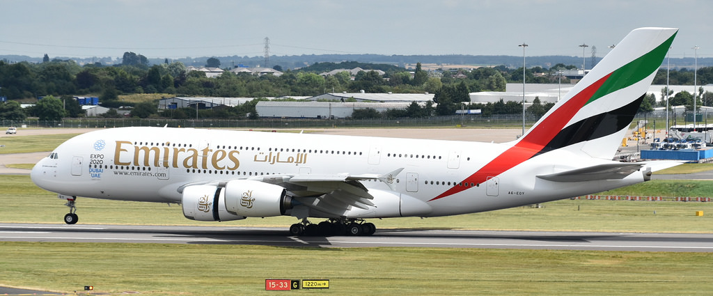 Photo of Emirates Airlines A6-EOY, Airbus A380-800