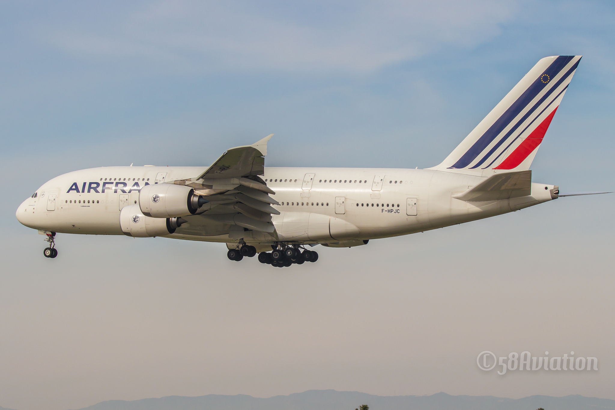 Photo of Air France F-HPJC, Airbus A380-800