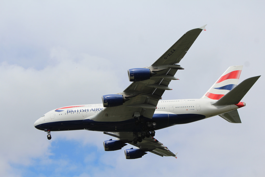 Photo of British Airways G-XLEA, Airbus A380-800
