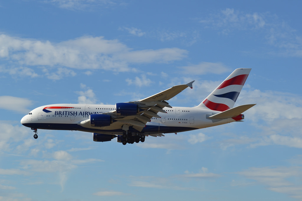 Photo of British Airways G-XLEA, Airbus A380-800