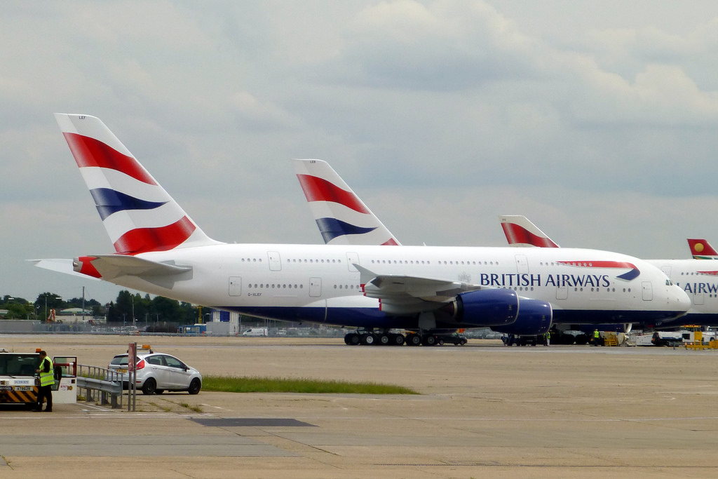 Photo of British Airways G-XLEF, Airbus A380-800