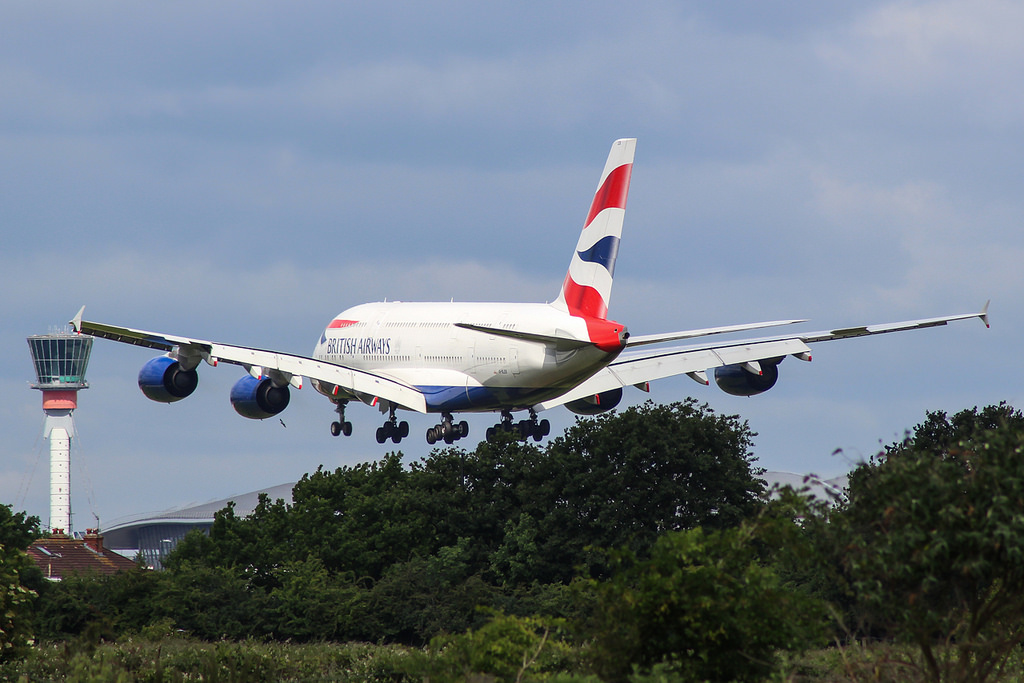 Photo of British Airways G-XLEK, Airbus A380-800