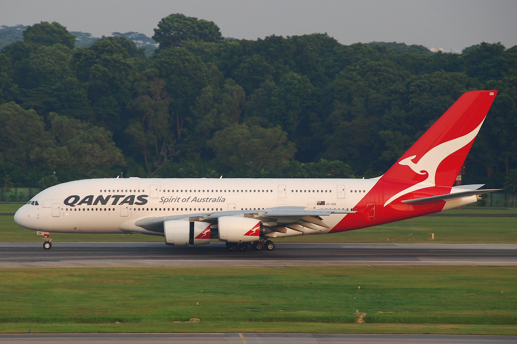 Photo of Qantas VH-OQB, Airbus A380-800