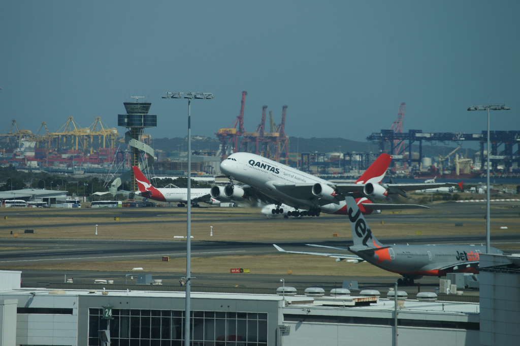 Photo of Qantas VH-OQB, Airbus A380-800