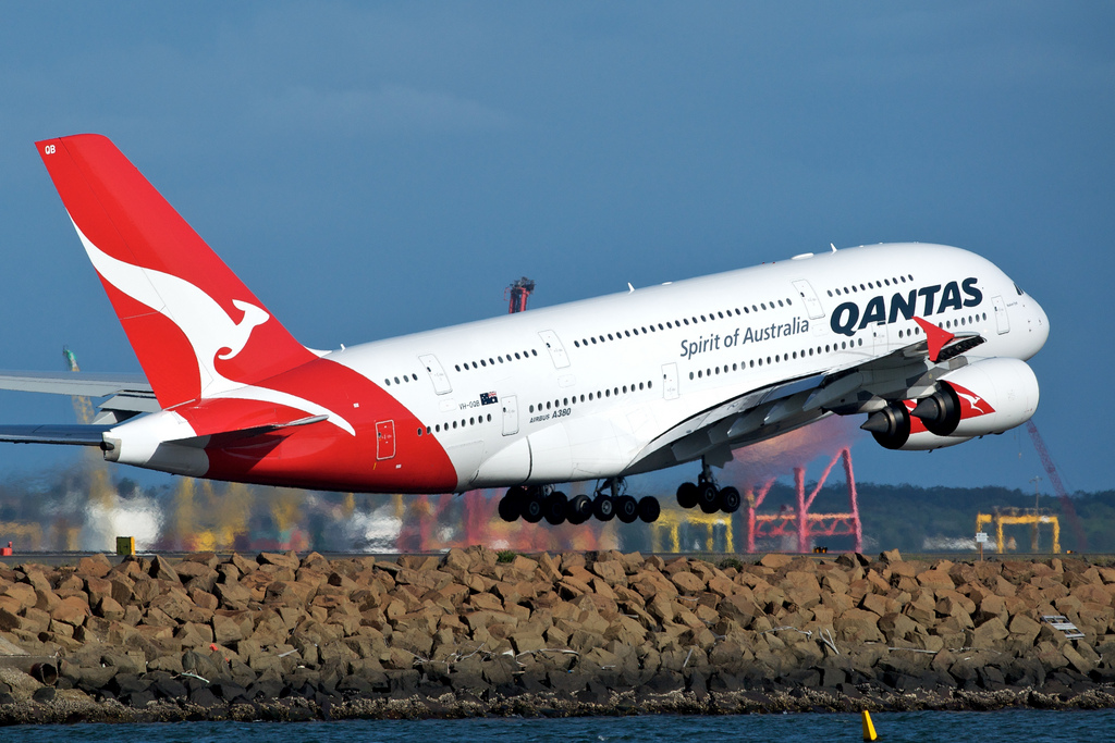 Photo of Qantas VH-OQB, Airbus A380-800
