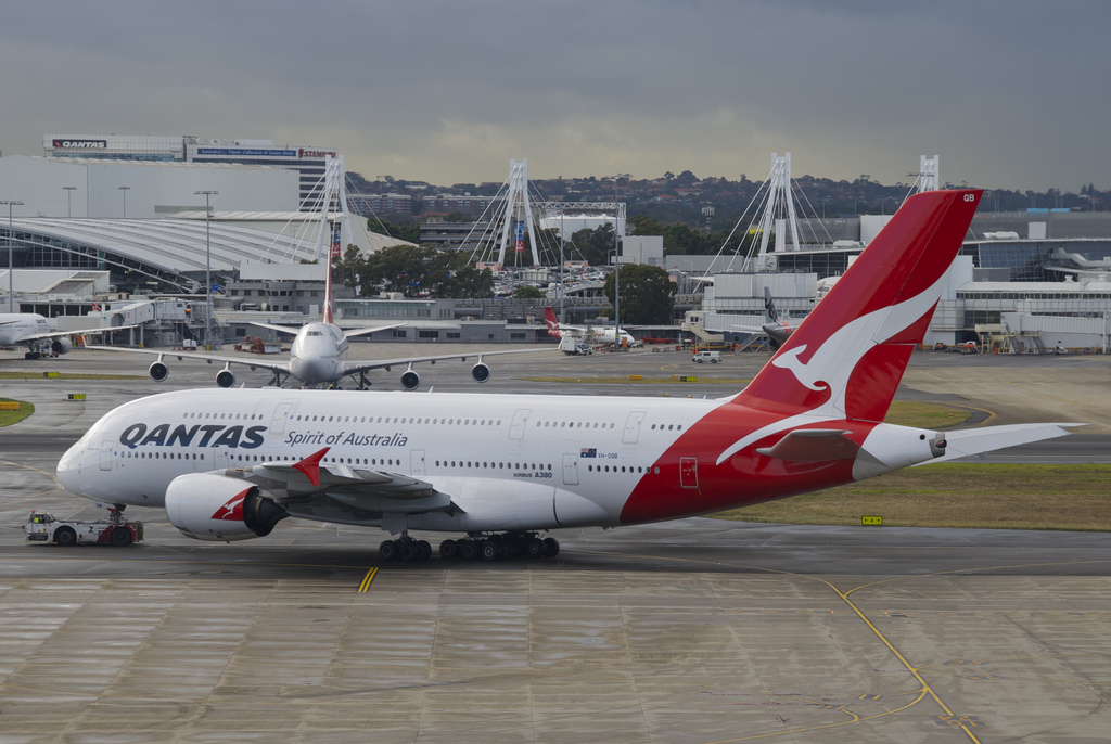 Photo of Qantas VH-OQB, Airbus A380-800