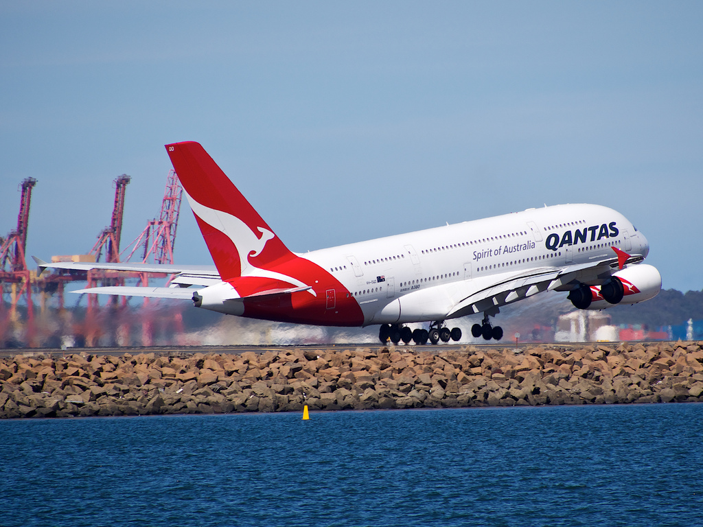 Photo of Qantas VH-OQD, Airbus A380-800