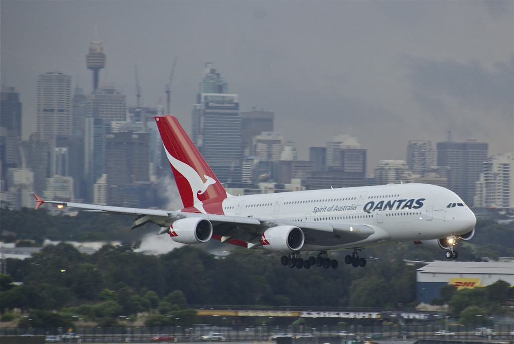 Photo of Qantas VH-OQH, Airbus A380-800