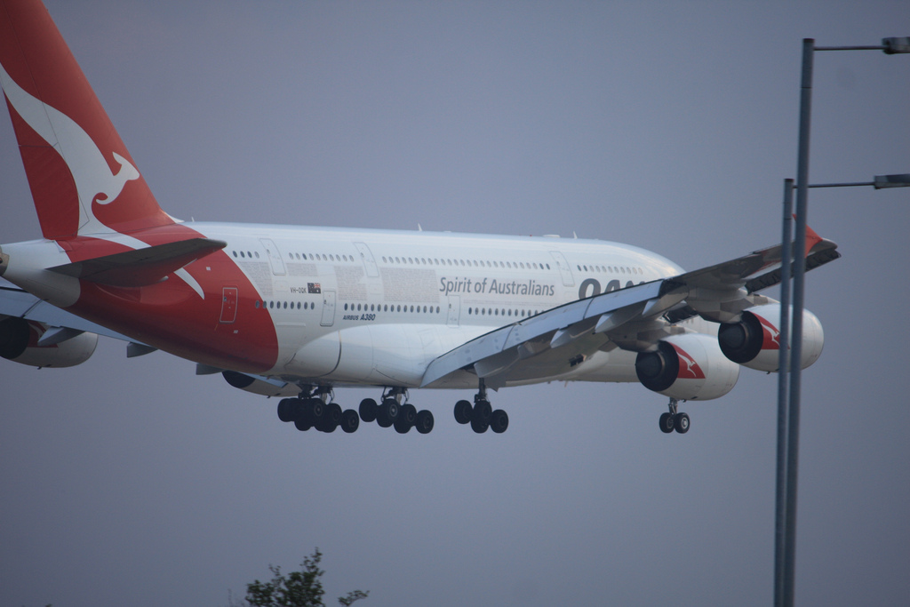 Photo of Qantas VH-OQK, Airbus A380-800