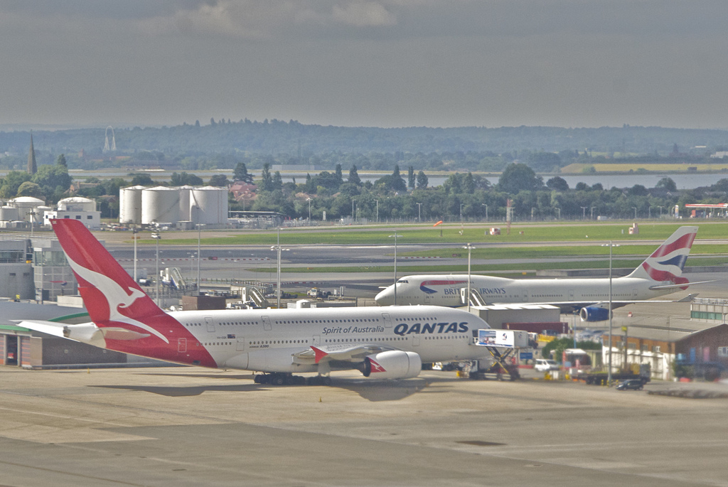 Photo of Qantas VH-OQK, Airbus A380-800