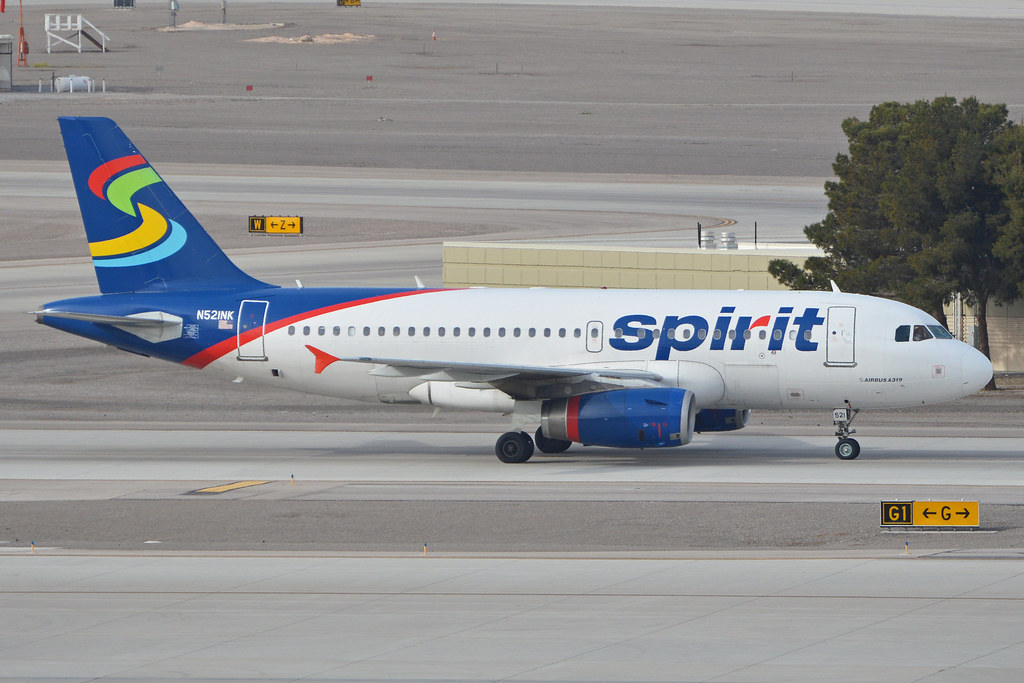 Photo of Spirit Airlines N521NK, Airbus A319