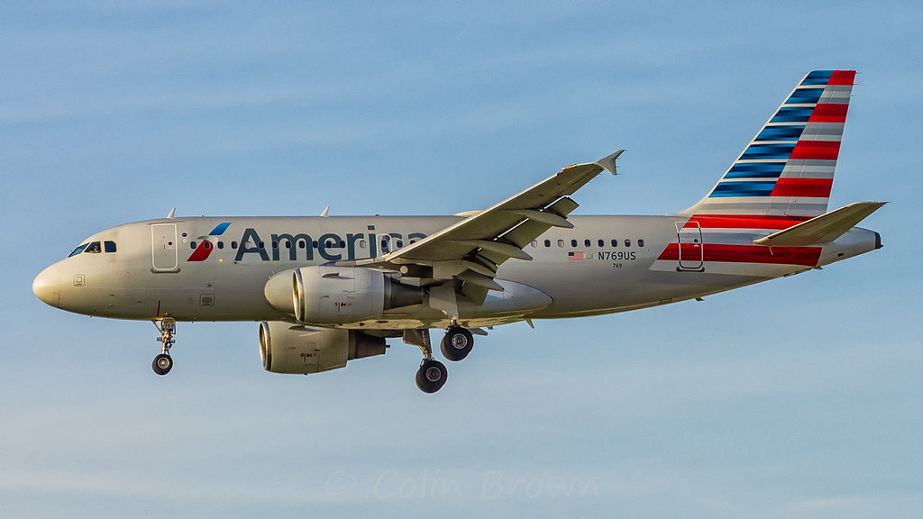 Photo of American Airlines N769US, Airbus A319