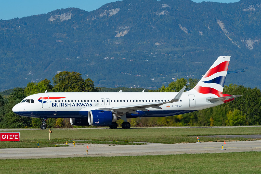 Photo of British Airways G-TTNF, Airbus A320-200N