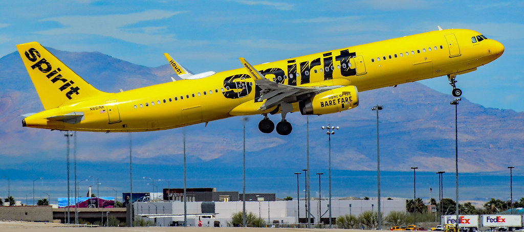 Photo of Spirit Airlines N661NK, Airbus A321