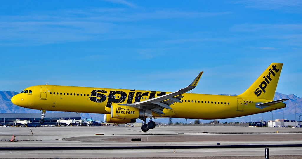 Photo of Spirit Airlines N663NK, Airbus A321