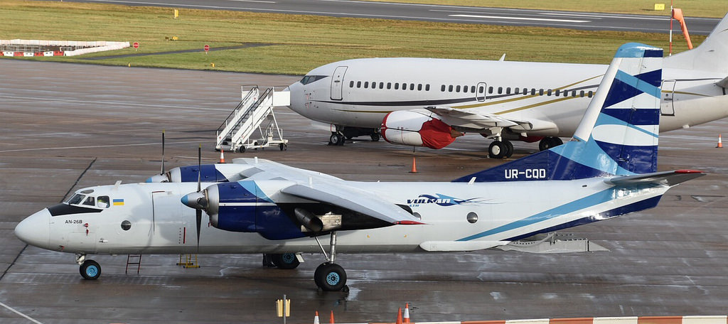 Photo of Vulkan Air UR-CQD, Antonov An-26