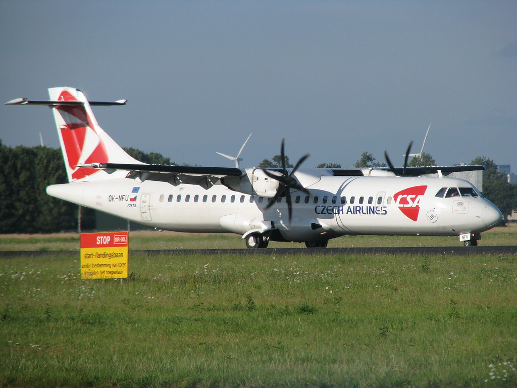 Photo of CSA Czech Airlines OK-NFU, ATR ATR-72-200