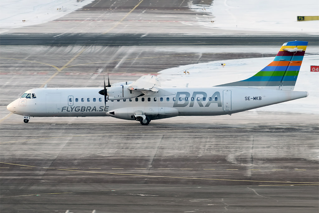 Photo of Braathens Reginal Airlines SE-MKB, ATR ATR-72-200