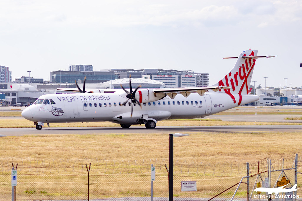 Photo of Virgin Australia VH-VPJ, ATR ATR-72-200