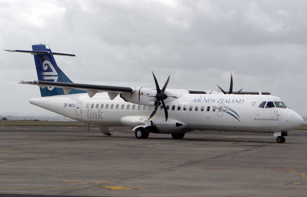 Photo of Mount Cook Airlines ZK-MCU, ATR ATR-72-200