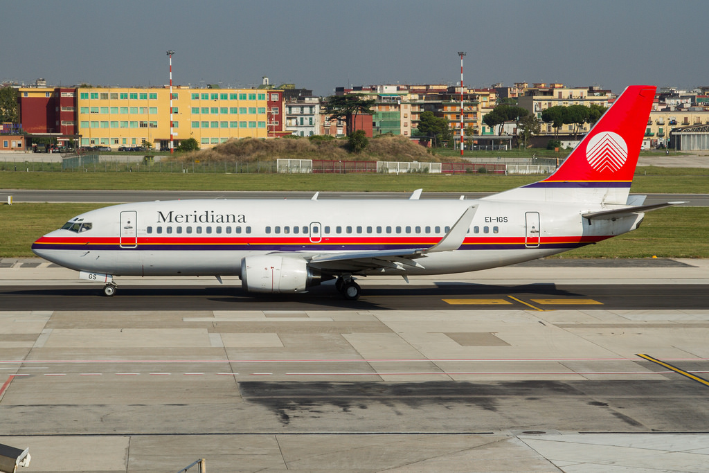 Photo of Meridiana EI-IGS, Boeing 737-300