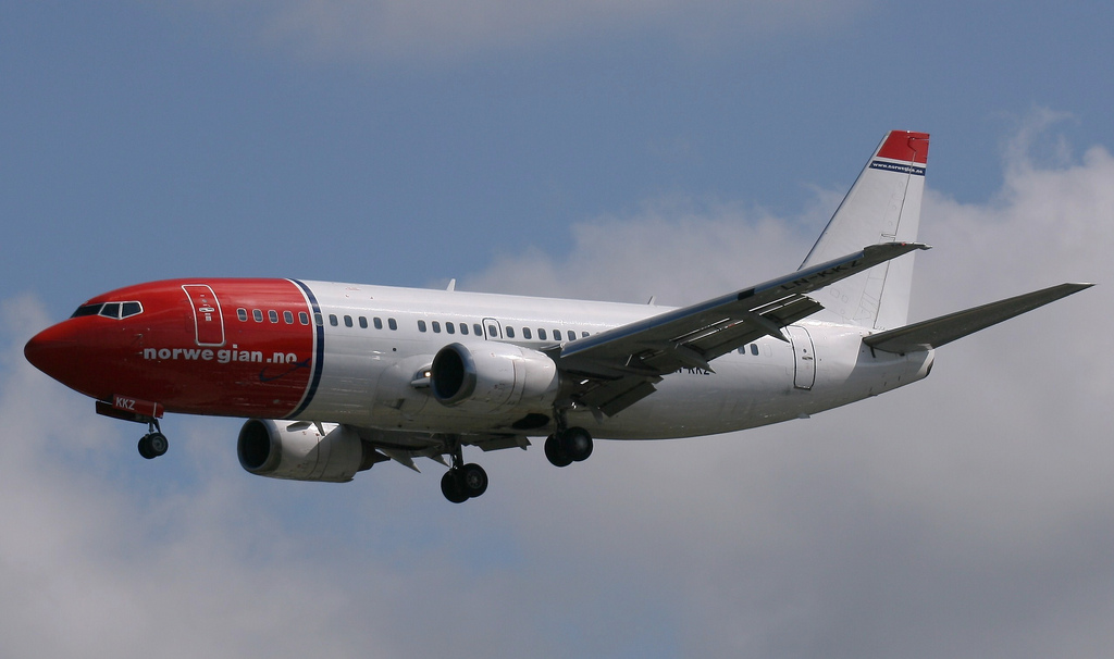 Photo of Norwegian Air Shuttle LN-KKZ, Boeing 737-300