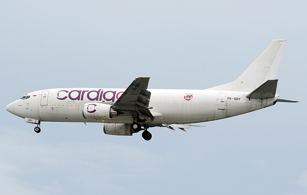 Photo of Cardig Air Cargo PK-BBY, Boeing 737-300