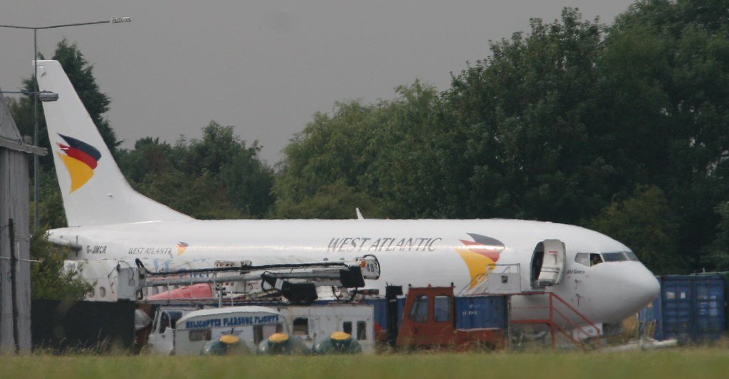 Photo of West Atlantic G-JMCR, Boeing 737-400