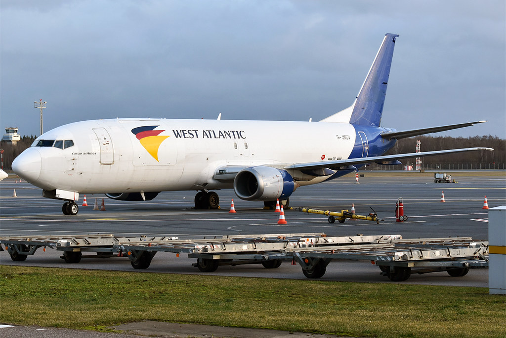 Photo of West Atlantic G-JMCV, Boeing 737-400