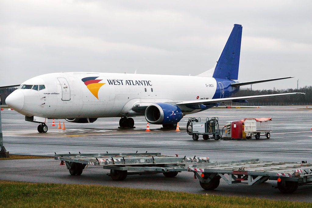 Photo of West Atlantic G-JMCV, Boeing 737-400