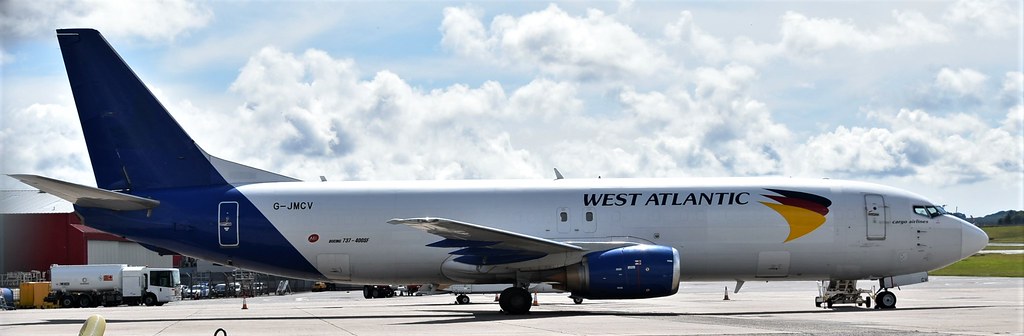Photo of West Atlantic G-JMCV, Boeing 737-400
