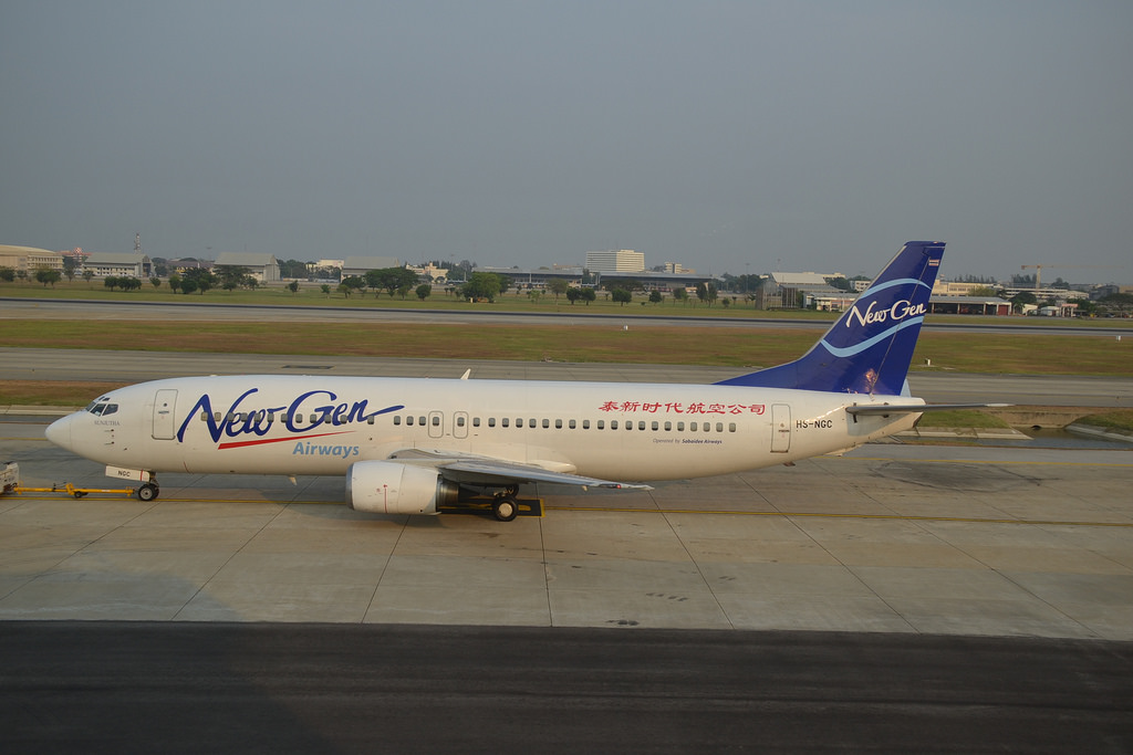 Photo of NewGen Airways HS-NGC, Boeing 737-400