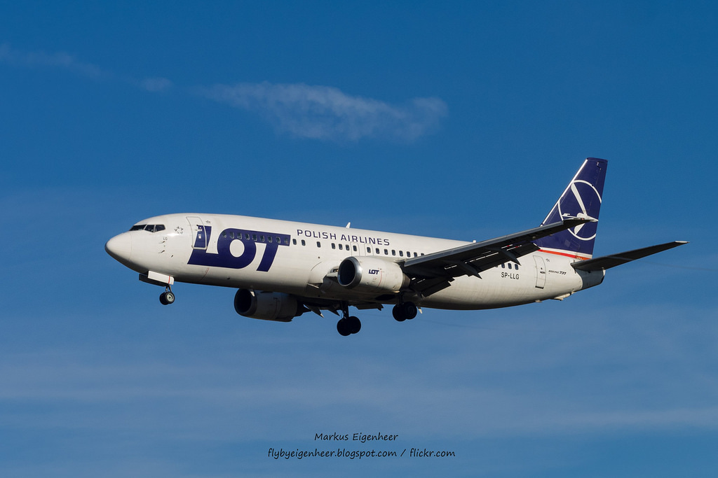 Photo of LOT Polish Airlines SP-LLG, Boeing 737-400