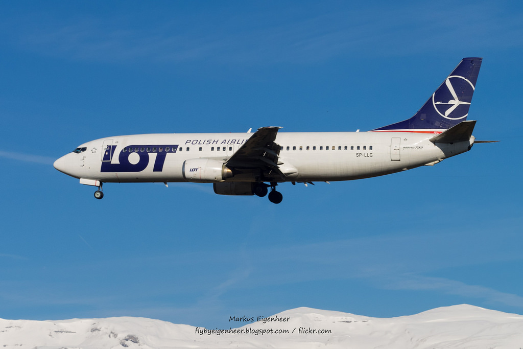 Photo of LOT Polish Airlines SP-LLG, Boeing 737-400