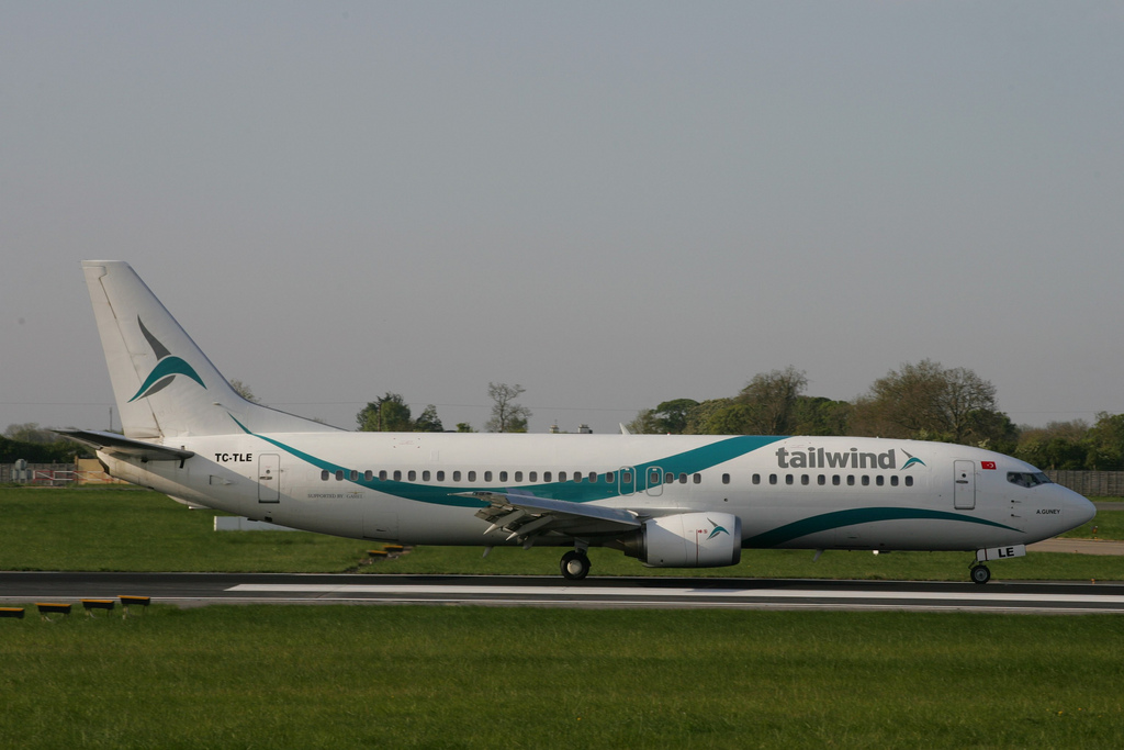 Photo of Tailwind Airlines TC-TLE, Boeing 737-400