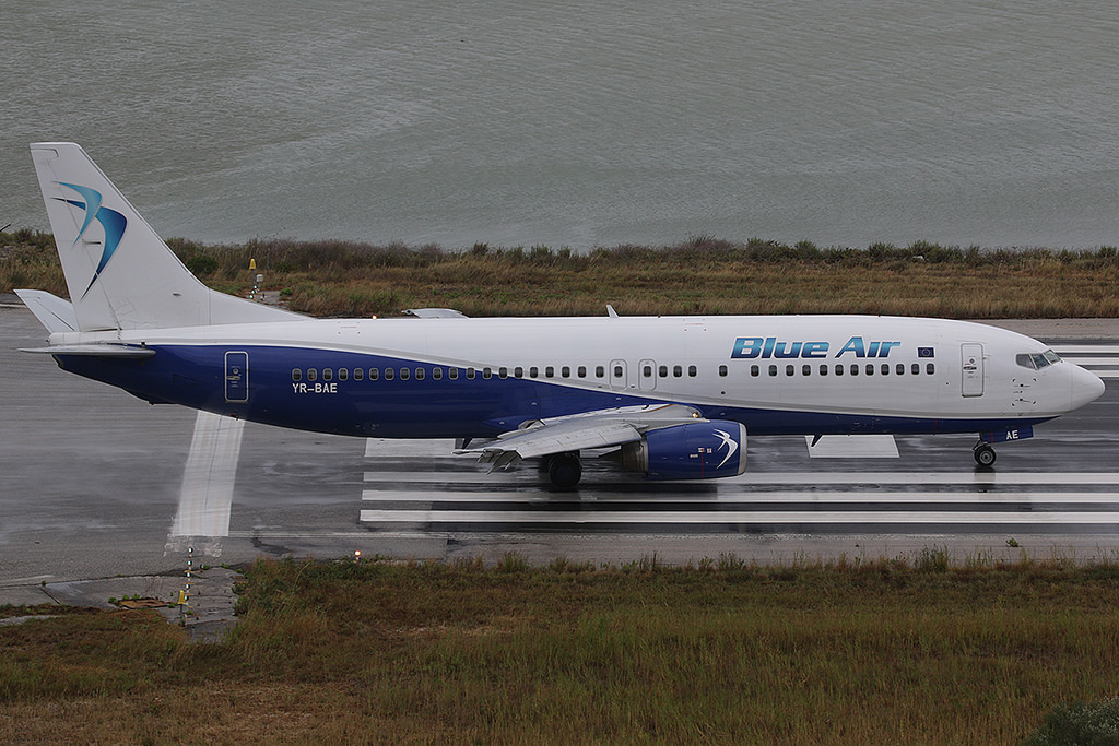 Photo of Blue Air YR-BAE, Boeing 737-400