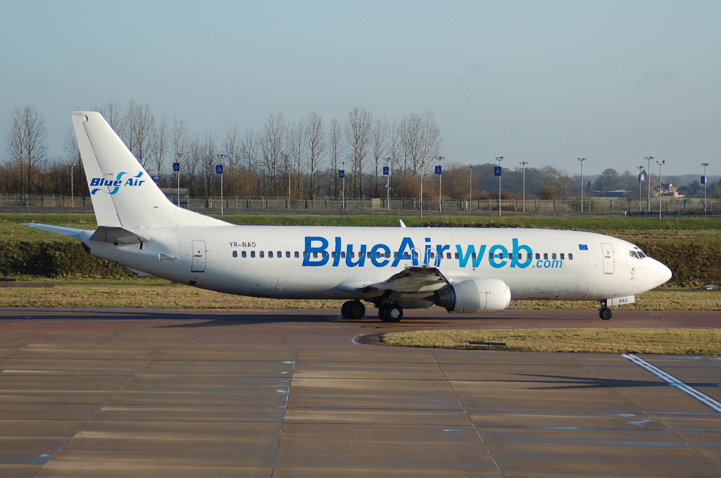 Photo of Blue Air YR-BAO, Boeing 737-400