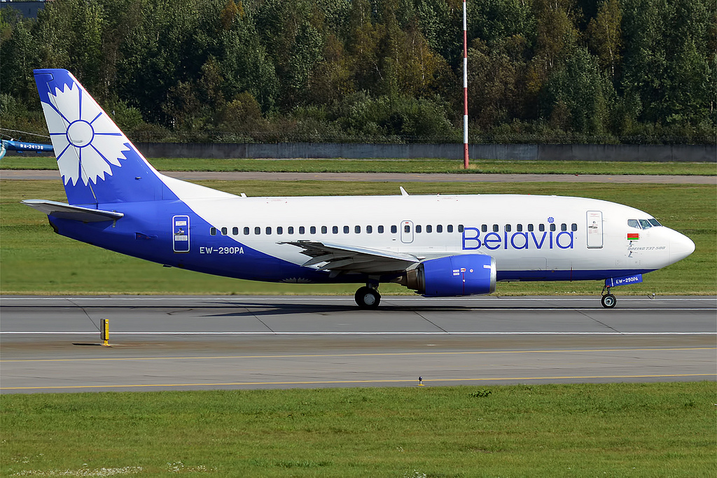 Photo of Belavia EW-290PA, Boeing 737-500