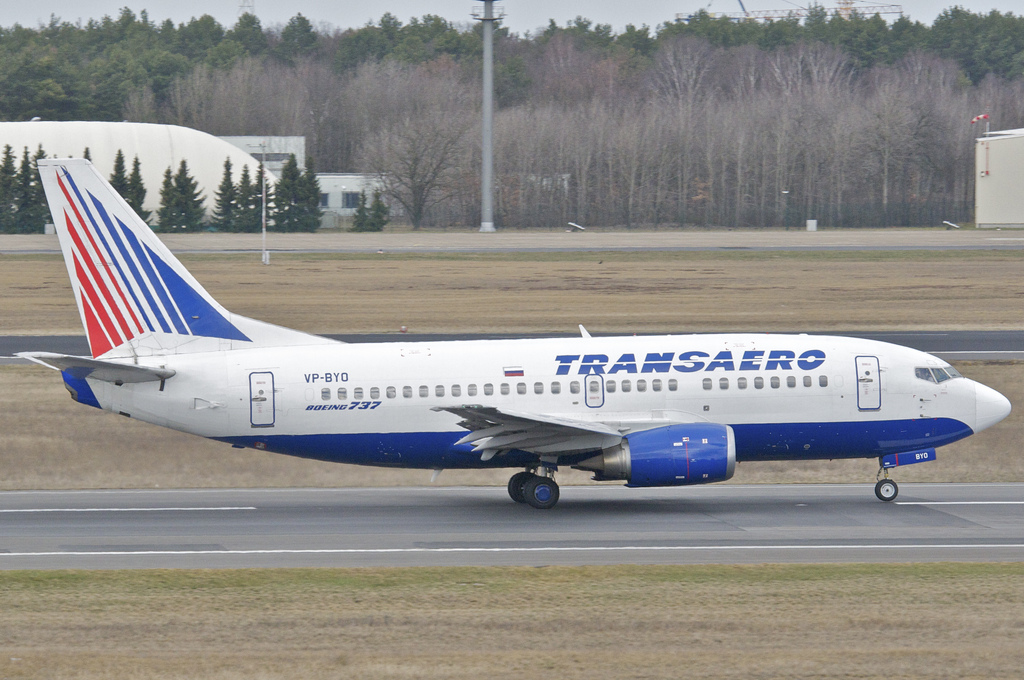 Photo of Transaero Airlines VP-BYO, Boeing 737-500