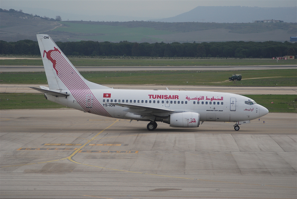 Photo of Tunisair TS-ION, Boeing 737-600