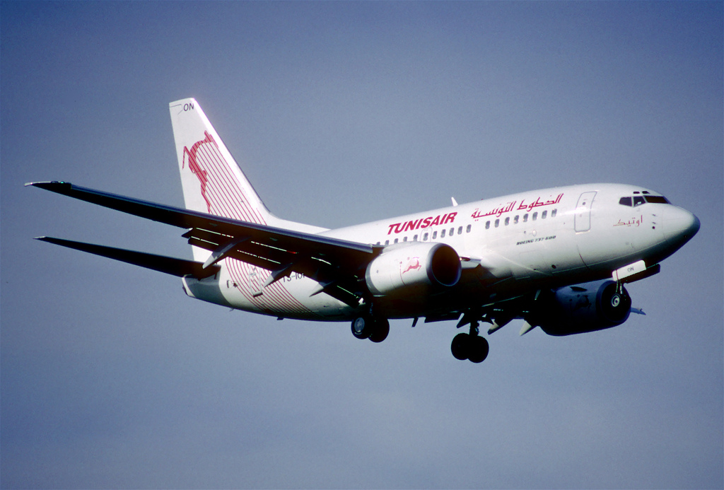 Photo of Tunisair TS-ION, Boeing 737-600