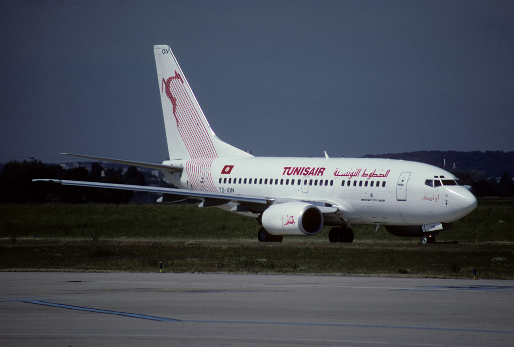 Photo of Tunisair TS-ION, Boeing 737-600