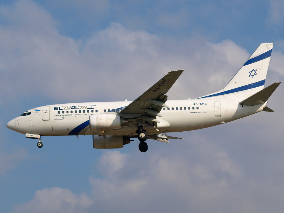 Photo of El Al 4X-EKE, Boeing 737-700