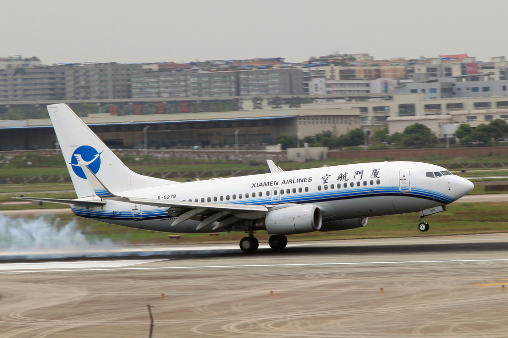 Photo of Xiamen Airlines B-5278, Boeing 737-700