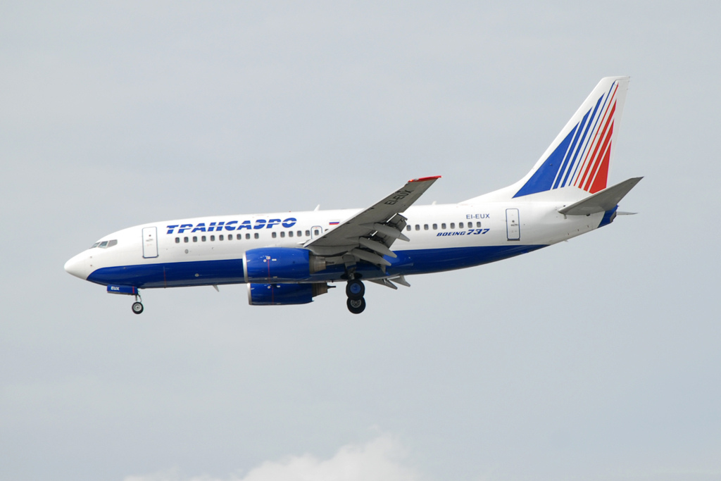 Photo of Transaero Airlines EI-EUX, Boeing 737-700