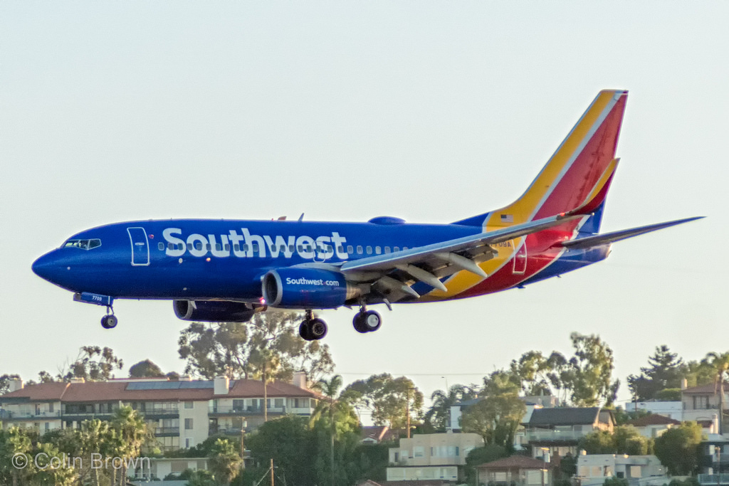 Photo of Southwest Airlines N7709A, Boeing 737-700