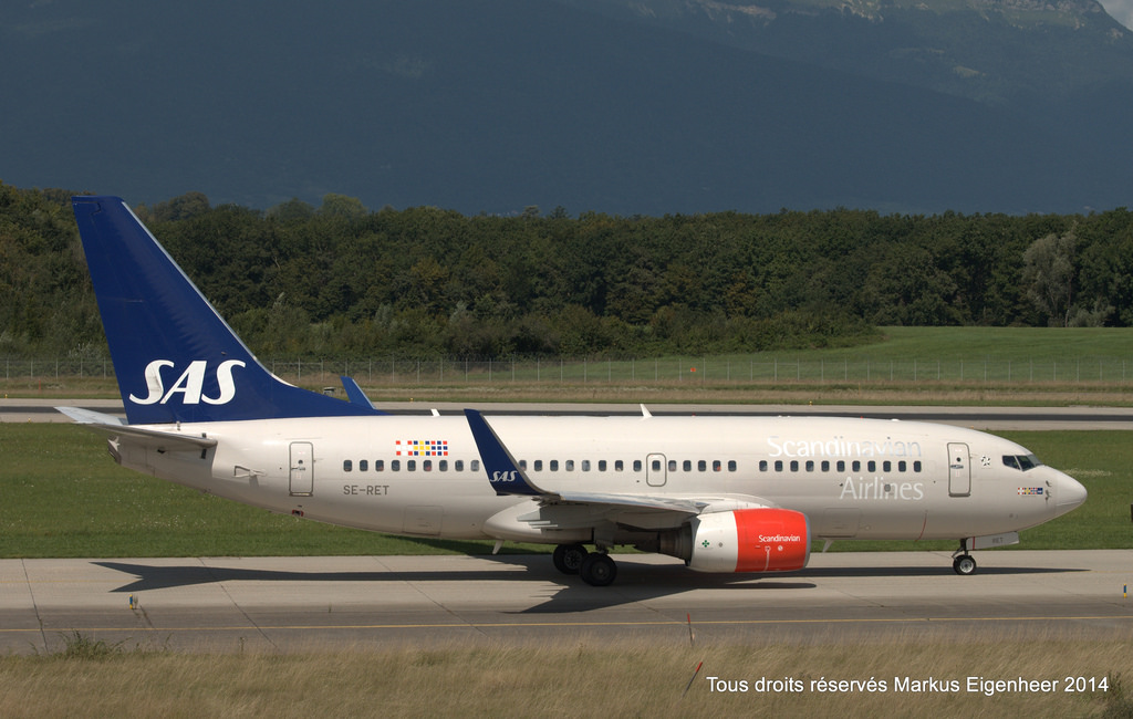 Photo of SAS Scandinavian Airlines SE-RET, Boeing 737-700